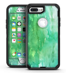 Green 2 Absorbed Watercolor Texture - iPhone 7 Plus/8 Plus OtterBox Case & Skin Kits