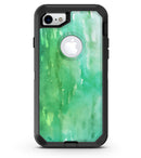 Green 2 Absorbed Watercolor Texture - iPhone 7 or 8 OtterBox Case & Skin Kits