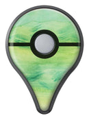 Green 321 Absorbed Watercolor Texture Pokémon GO Plus Vinyl Protective Decal Skin Kit