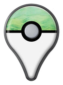 Green 321 Absorbed Watercolor Texture Pokémon GO Plus Vinyl Protective Decal Skin Kit
