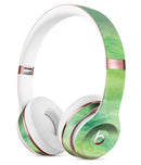 Green 321 Absorbed Watercolor Texture Full-Body Skin Kit for the Beats by Dre Solo 3 Wireless Headphones