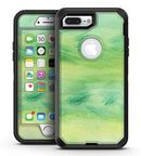 Green 321 Absorbed Watercolor Texture - iPhone 7 Plus/8 Plus OtterBox Case & Skin Kits