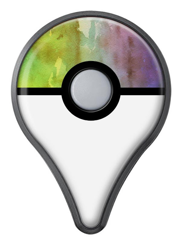 Green 592 Absorbed Watercolor Texture Pokémon GO Plus Vinyl Protective Decal Skin Kit