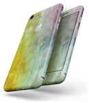Green 592 Absorbed Watercolor Texture - Skin-kit for the iPhone 8 or 8 Plus