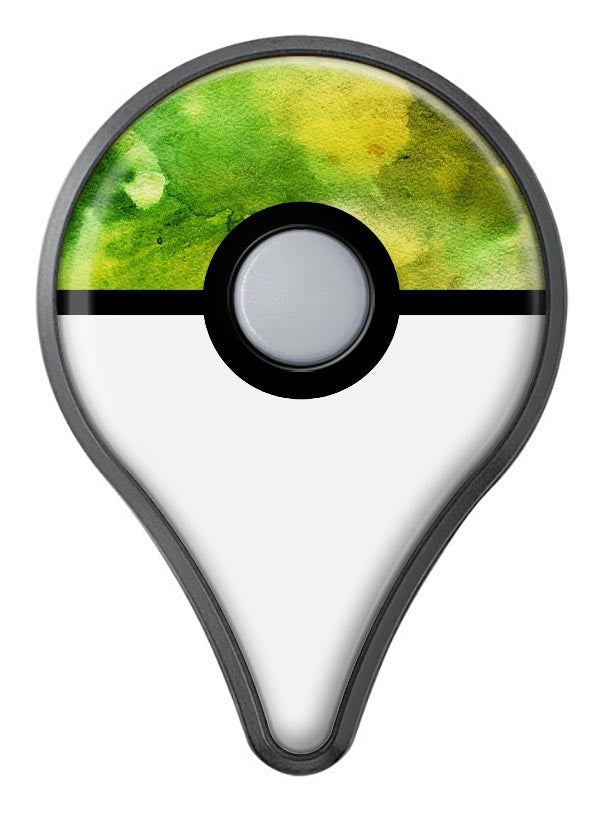 Green 863 Absorbed Watercolor Texture Pokémon GO Plus Vinyl Protective Decal Skin Kit