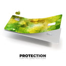 Green 863 Absorbed Watercolor Texture - Premium Protective Decal Skin-Kit for the Apple Credit Card