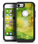 Green 863 Absorbed Watercolor Texture - iPhone 7 or 8 OtterBox Case & Skin Kits