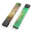 Green 8643 Absorbed Watercolor Texture - Premium Decal Protective Skin-Wrap Sticker compatible with the Juul Labs vaping device