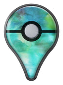 Green 979 Absorbed Watercolor Texture Pokémon GO Plus Vinyl Protective Decal Skin Kit