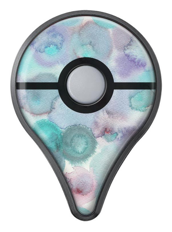Green Blotted WaterColor Texture Pokémon GO Plus Vinyl Protective Decal Skin Kit