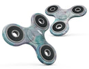 Green Blotted WaterColor Texture Full-Body Fidget Spinner Skin-Kit