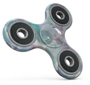 Green Blotted WaterColor Texture Full-Body Fidget Spinner Skin-Kit