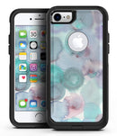 Green Blotted WaterColor Texture - iPhone 7 or 8 OtterBox Case & Skin Kits