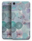 Green Blotted WaterColor Texture - Skin-kit for the iPhone 8 or 8 Plus