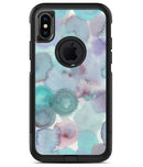Green Blotted WaterColor Texture - iPhone X OtterBox Case & Skin Kits
