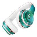 Green Blue Watercolor Stripes Full-Body Skin Kit for the Beats by Dre Solo 3 Wireless Headphones