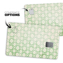 Green Bubble Morrocan Pattern - Premium Protective Decal Skin-Kit for the Apple Credit Card
