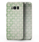 Green Bubble Morrocan Pattern - Samsung Galaxy S8 Full-Body Skin Kit