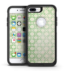Green Bubble Morrocan Pattern - iPhone 7 or 7 Plus Commuter Case Skin Kit