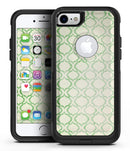 Green Bubble Morrocan Pattern - iPhone 7 or 7 Plus Commuter Case Skin Kit