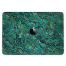 MacBook Pro without Touch Bar Skin Kit - Green_Damask_Watercolor_Pattern-MacBook_13_Touch_V6.jpg?