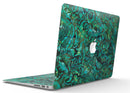 Green Damask Watercolor Pattern - MacBook Air Skin Kit