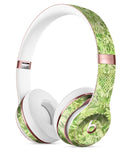 Green Damask v2 Watercolor Pattern V2 Full-Body Skin Kit for the Beats by Dre Solo 3 Wireless Headphones