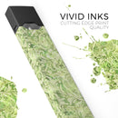 Green Damask v2 Watercolor Pattern V2 - Premium Decal Protective Skin-Wrap Sticker compatible with the Juul Labs vaping device