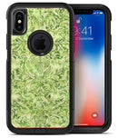 Green Damask v2 Watercolor Pattern V2 - iPhone X OtterBox Case & Skin Kits