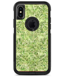 Green Damask v2 Watercolor Pattern V2 - iPhone X OtterBox Case & Skin Kits