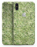 Green Damask v2 Watercolor Pattern V2 - iPhone X Skin-Kit