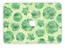 Green Floral Succulents - MacBook Pro with Retina Display Full-Coverage Skin Kit