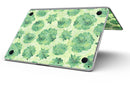 Green Floral Succulents - MacBook Pro with Retina Display Full-Coverage Skin Kit