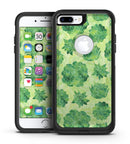 Green Floral Succulents - iPhone 7 or 7 Plus Commuter Case Skin Kit