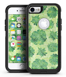 Green Floral Succulents - iPhone 7 or 8 OtterBox Case & Skin Kits