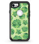 Green Floral Succulents - iPhone 7 or 8 OtterBox Case & Skin Kits