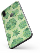 Green Floral Succulents - iPhone X Skin-Kit
