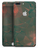 Green Geometric V10 - Skin-kit for the iPhone 8 or 8 Plus