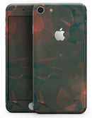 Green Geometric V10 - Skin-kit for the iPhone 8 or 8 Plus