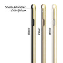 Green Grunge Vertival Stripes Over Yellow iPhone 6/6s or 6/6s Plus 2-Piece Hybrid INK-Fuzed Case