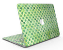 Green Halloween Watercolor Dots - MacBook Air Skin Kit