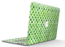 Green Halloween Watercolor Dots - MacBook Air Skin Kit