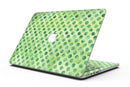 Green Halloween Watercolor Dots - MacBook Pro with Retina Display Full-Coverage Skin Kit