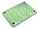 Green Halloween Watercolor Dots - MacBook Pro with Retina Display Full-Coverage Skin Kit