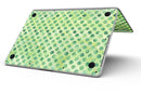 Green Halloween Watercolor Dots - MacBook Pro with Retina Display Full-Coverage Skin Kit