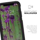 Green Metal with Purple Rust - Skin Kit for the iPhone OtterBox Cases