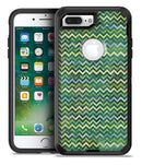 Green Multi Watercolor Chevron - iPhone 7 Plus/8 Plus OtterBox Case & Skin Kits