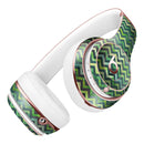 Green Multi Watercolor Chevron Full-Body Skin Kit for the Beats by Dre Solo 3 Wireless Headphones
