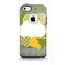 Green Plaid & Polka Dotted Cloud Collage Skin for the iPhone 5c OtterBox Commuter Case