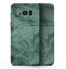 Green Slate Marble Surface V16 - Samsung Galaxy S8 Full-Body Skin Kit
